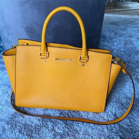 michael kors mustard bag|michael kors handbags.